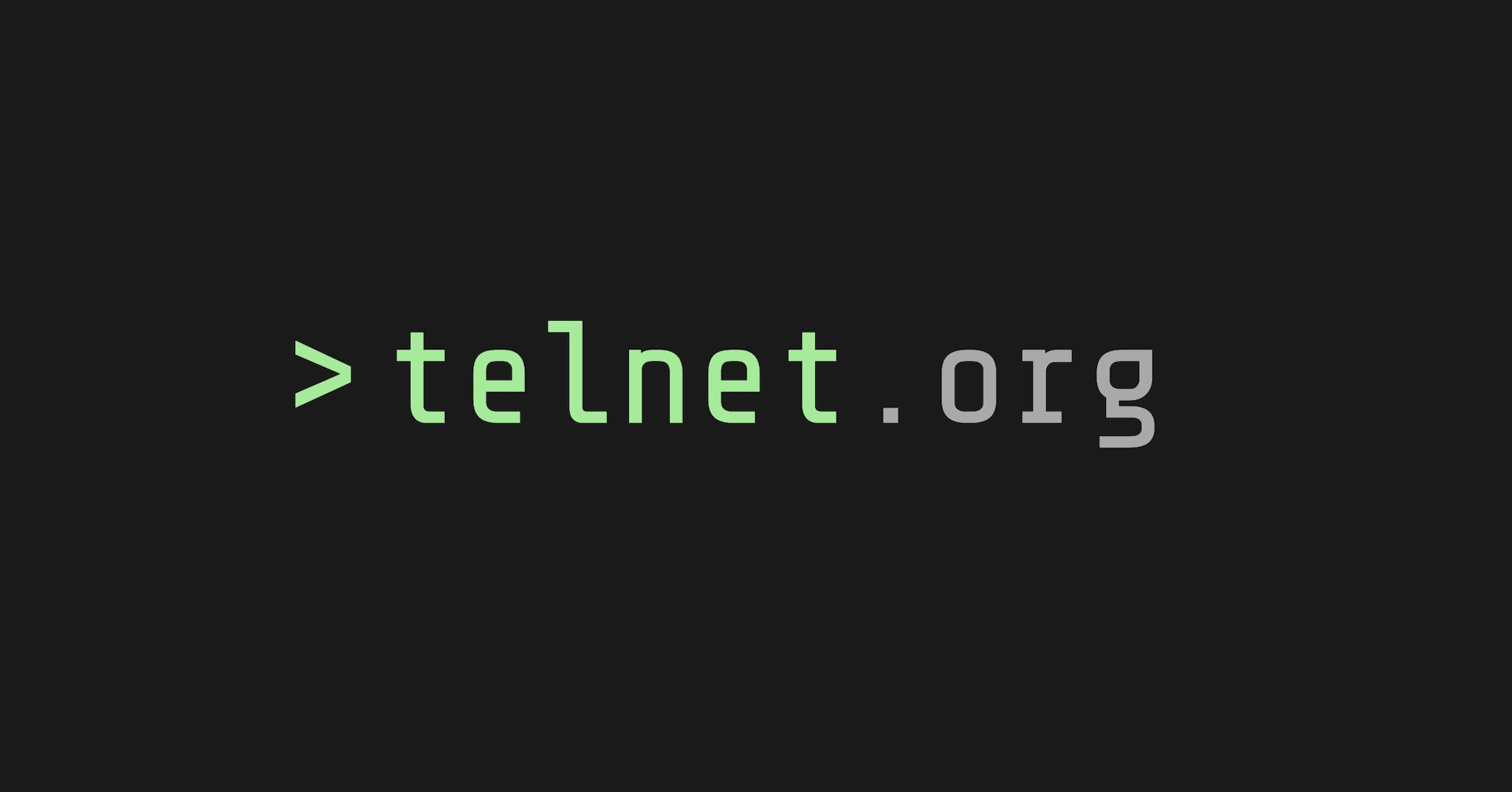 A brief history of telnet.org | telnet.org